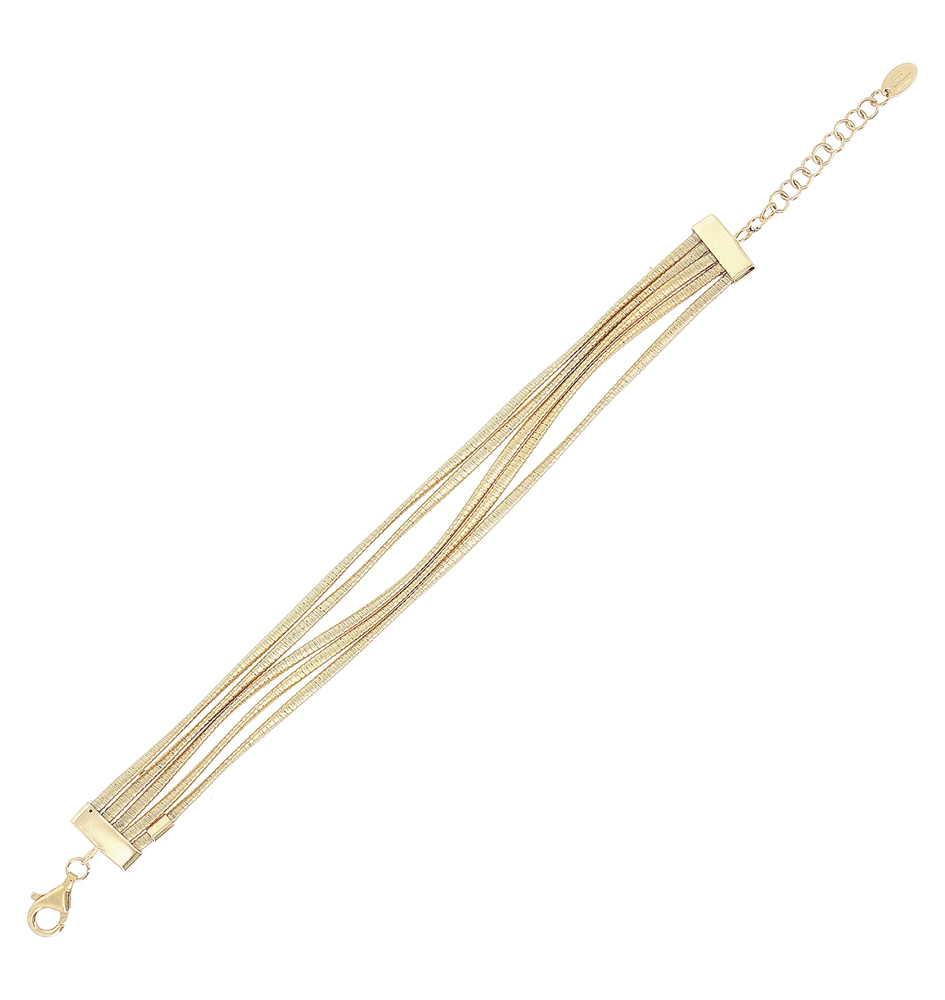 Pesavento DNA 18K Polished Yellow Vermeil Bangle Bracelet