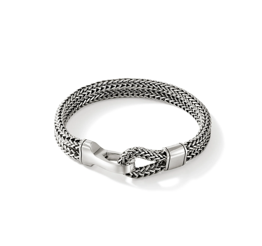 John Hardy Classic Chain Silver Sterling Silver Chain Bracelet