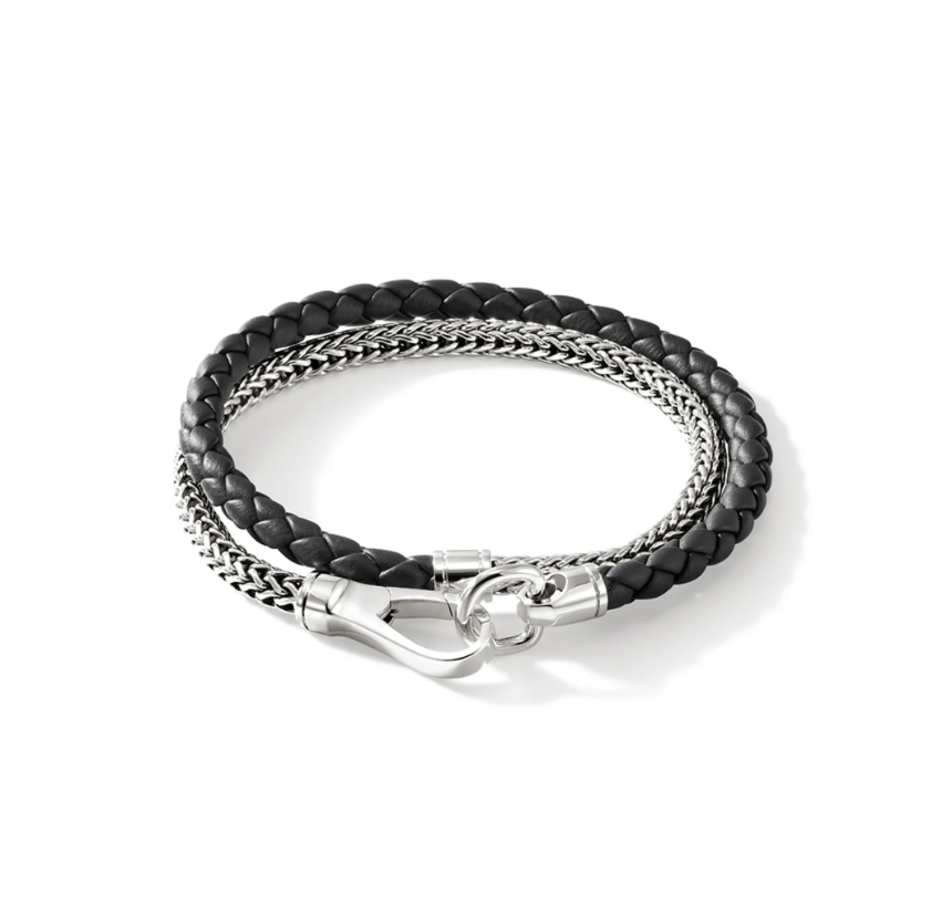 John Hardy Classic Chain Silver Sterling Silver Chain Bracelet