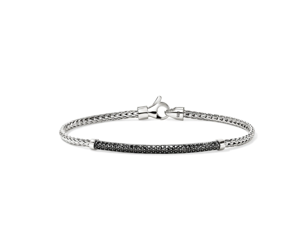 John Hardy Sapphire Sterling Silver Chain Bracelet
