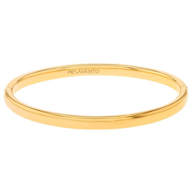 Pesavento Elegance 18K Polished Yellow Vermeil Bangle Bracelet