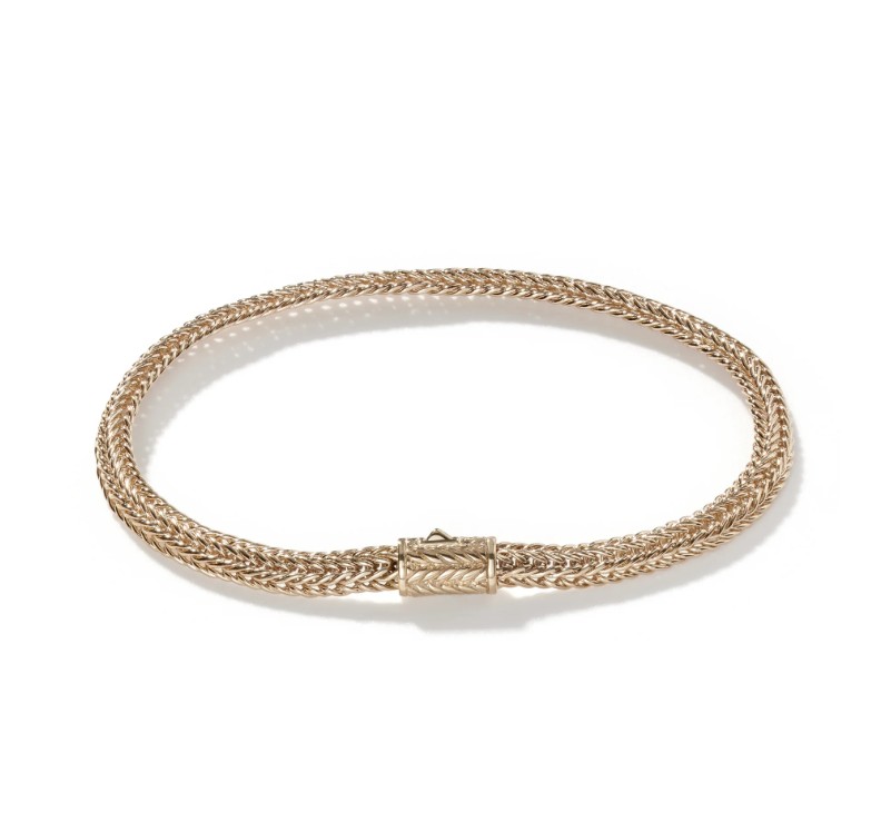 John Hardy Classic Chain 14K Yellow Gold Chain Bracelet