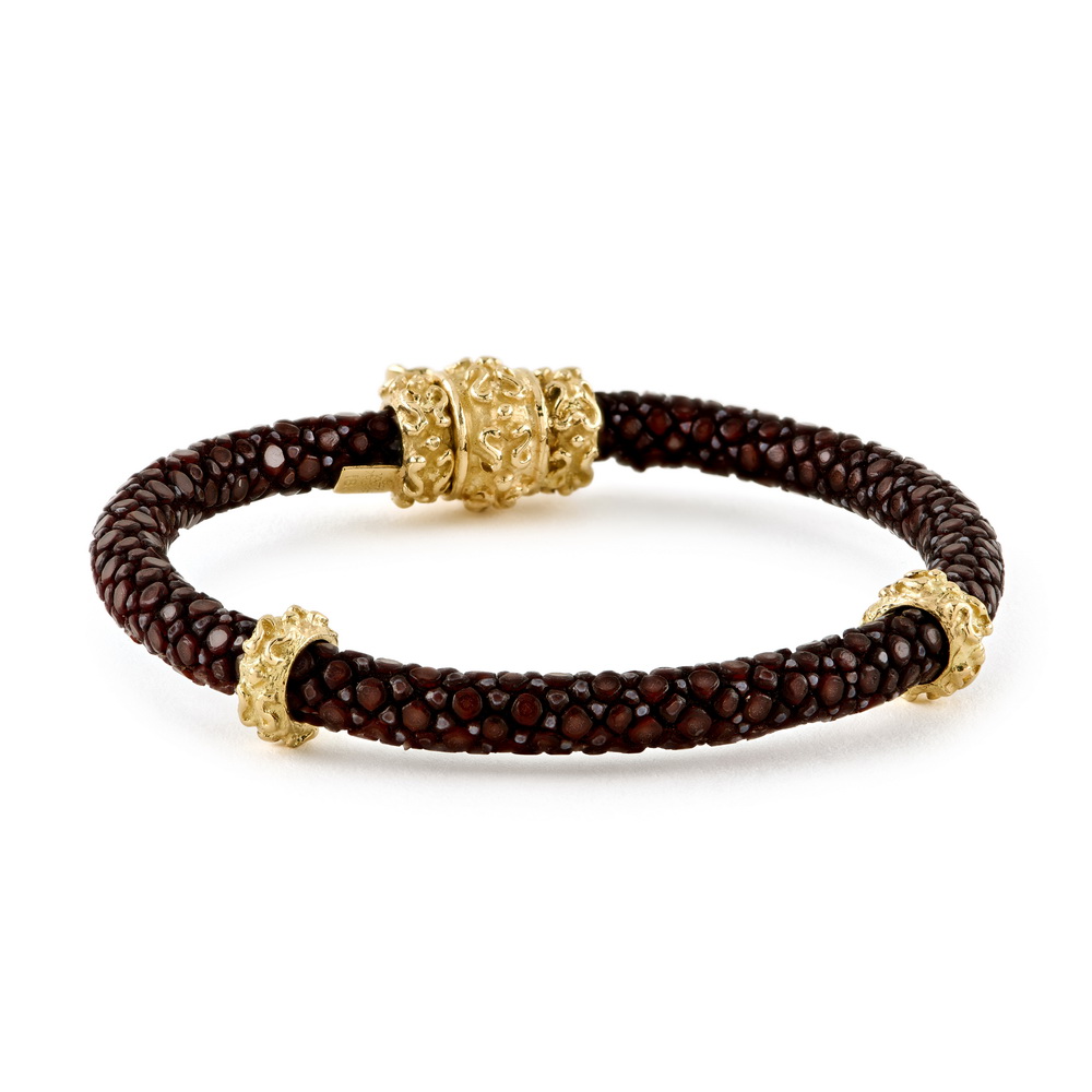 Katy Briscoe 18K Polished Yellow Gold Bangle Bracelet