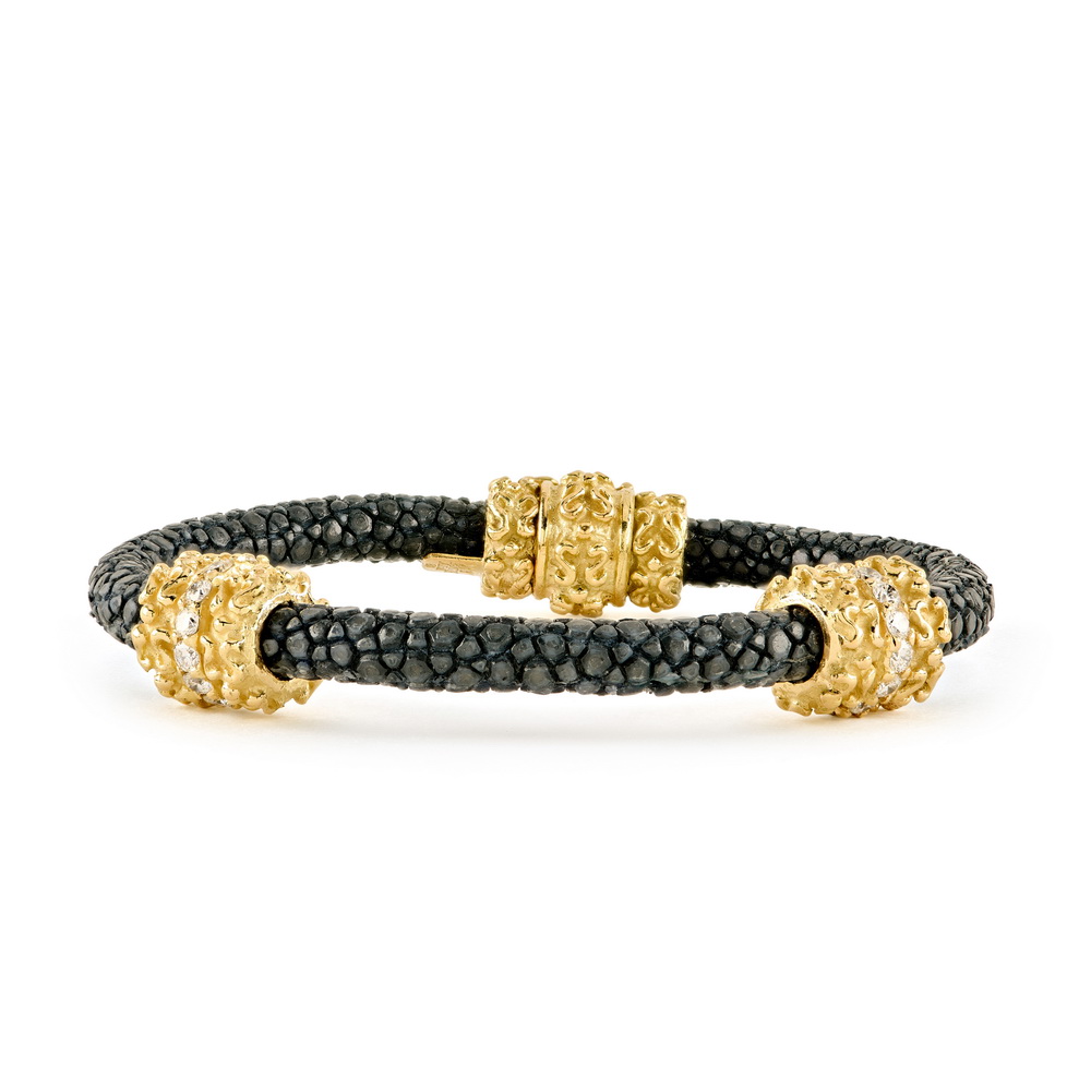 Katy Briscoe 18K Polished Yellow Gold Bangle Bracelet