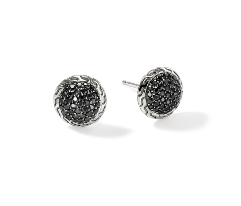John Hardy Sapphire Sterling Silver Post Earrings