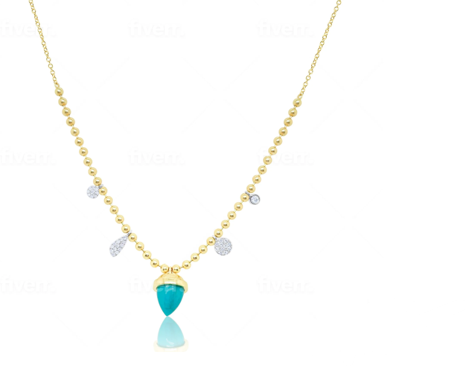 MEIRA T Diamond 14K Yellow Gold Chain Necklace