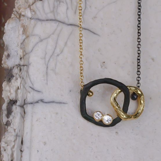 Sarah Graham Diamond 18K Yellow Gold Chain Necklace