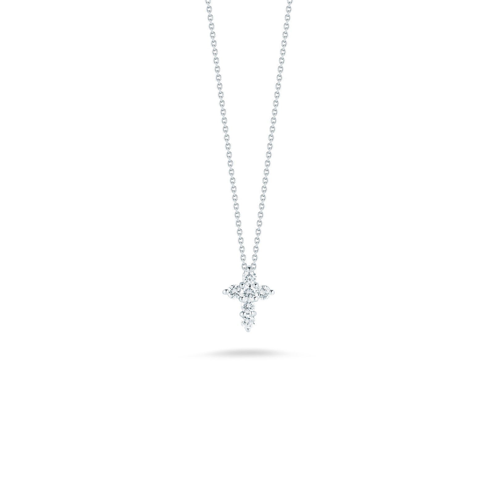 Roberto Coin Tiny Treasures Diamond Pendant Necklace