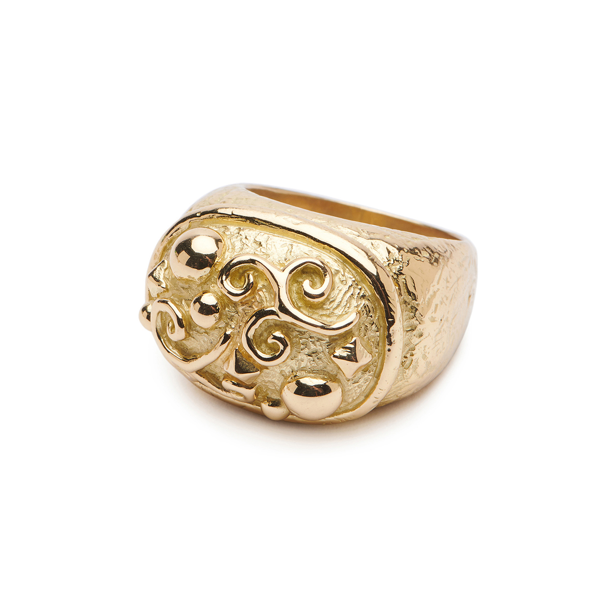 Katy Briscoe 18K Polished Yellow Gold Cocktail Ring